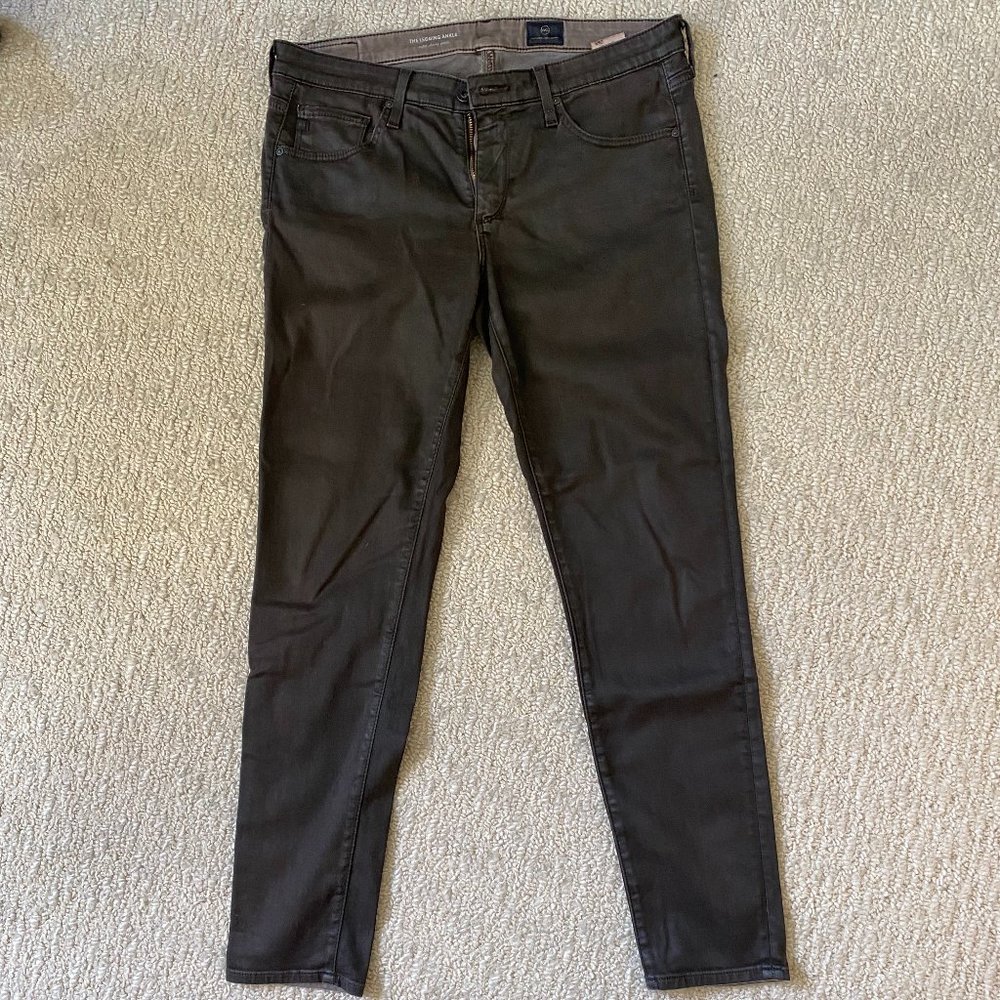 AG brown jeans, The Legging Ankle, size 29R